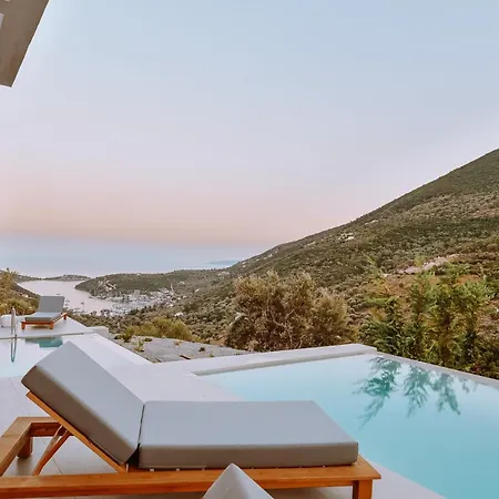 Luxury Theros With Private Pools ヴィラ *